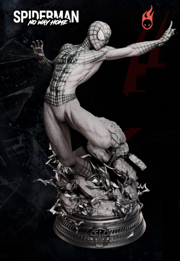 Spideman Archivo Stl Para Impresion 3D