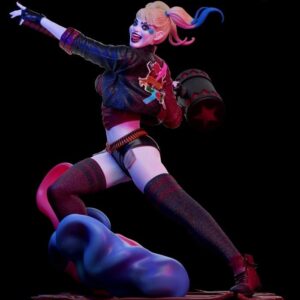 Harley Quinn Archivo Stl Para Impresion 3D
