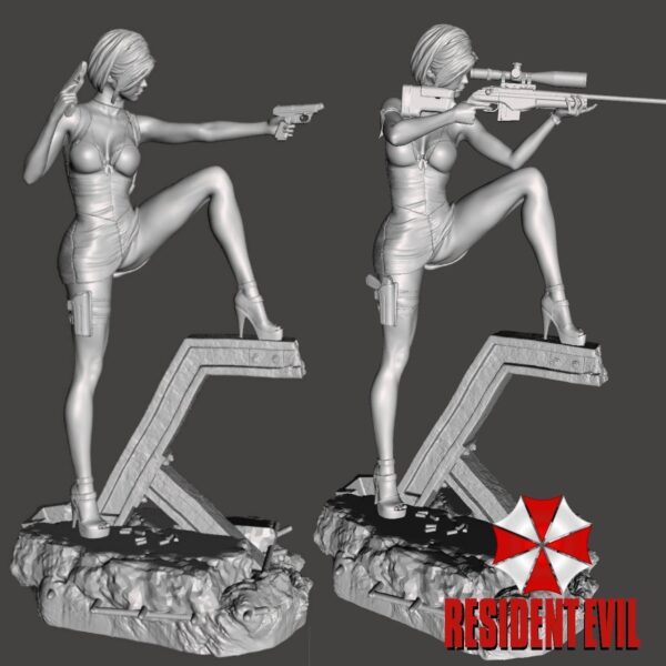 Resident Ada Archivo Stl Para Impresion 3D