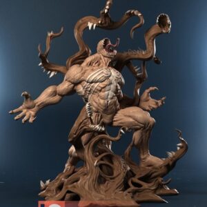 Venom Completa Figura Stl Para Impresion 3D