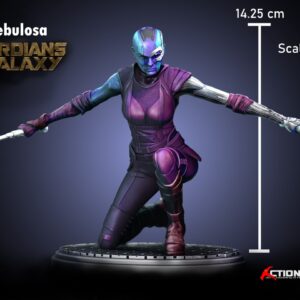 Nebula Guardianes Galaxia Archivo Stl Para Impresion 3D