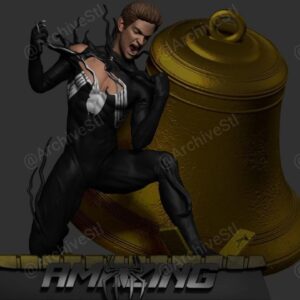 Symbiote Andrew Garfield Archivo Stl Para Impresion 3D