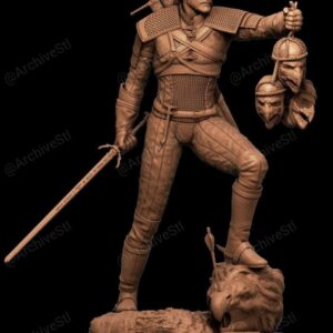 Geralt Archivo Stl Para Impresion 3D