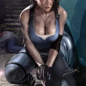 Jill Valentine Archivo Stl Para Impresion 3D