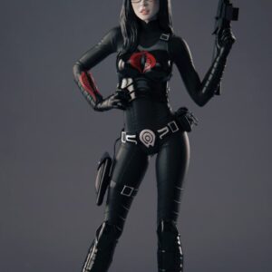 Ana Baroness Gi Joe Archivo Stl Para Impresion 3D