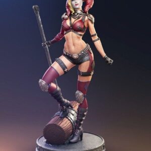 Harley Quinn Estatua Archivo Stl Para Impresion 3D