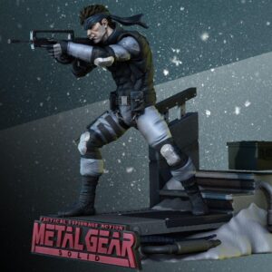 Metal Gear Solid 1 Snake Archivo Stl Para Impresion 3D