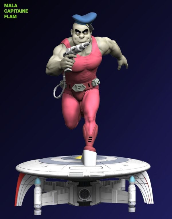 Capitan Futuro Otto Archivo Stl Para Impresion 3D