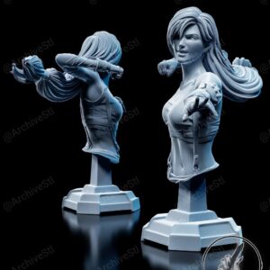 Tifa Archivo Stl Para Impresion 3D