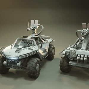 Warthog M12B Archivo Stl Para Impresion 3D