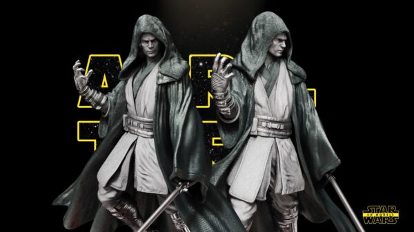 Anakin Figura Archivo Stl Para Impresion 3D