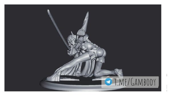 Satsuki Kiry Kill La Kill Archivo Stl Para Impresion 3D