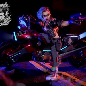 Spitfire Jen Biker Archivo Stl Para Impresion 3D