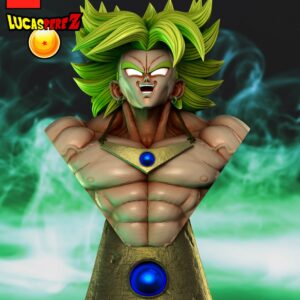 Broly Busto Archivo Stl Para Impresion 3D
