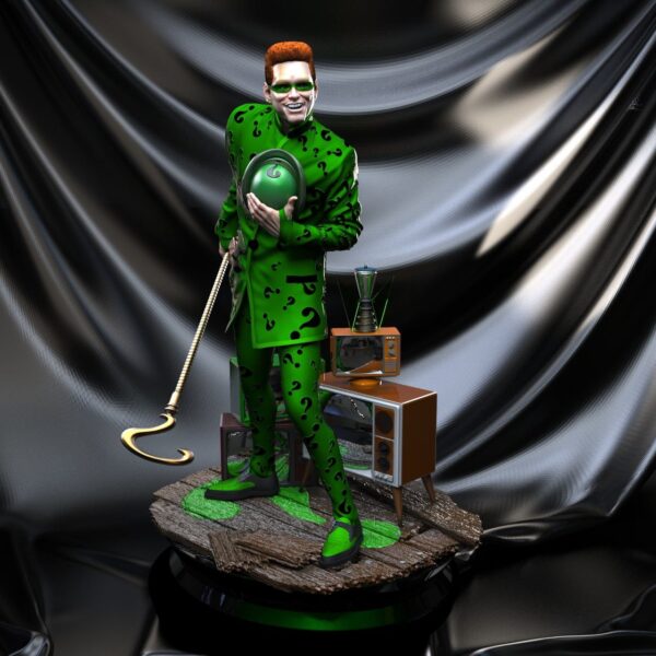 Riddler Archivo Stl Para Impresion 3D