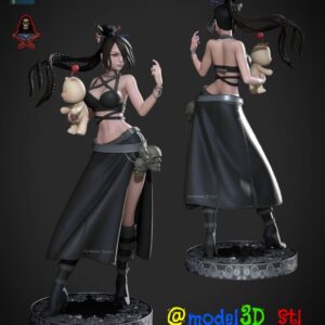 Lulu Ffx Ff10 Archivo Stl Para Impresion 3D