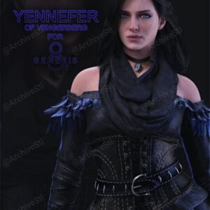Yennefer Of Vengerberg Archivo Stl Para Impresion 3D