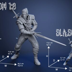 The Witcher 3 Archivo Stl Para Impresion 3D