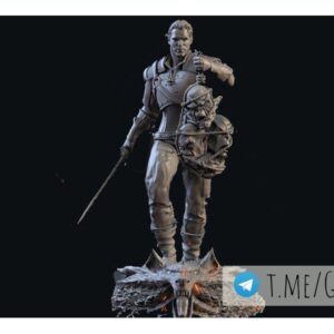 The Witcher 4 Archivo Stl Para Impresion 3D