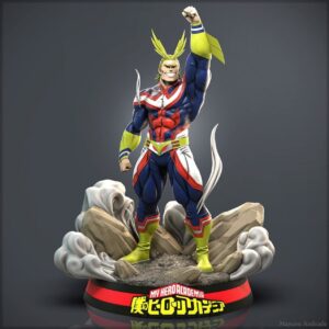 Allmigth My Hero Academy Archivo Stl Para Impresion 3D