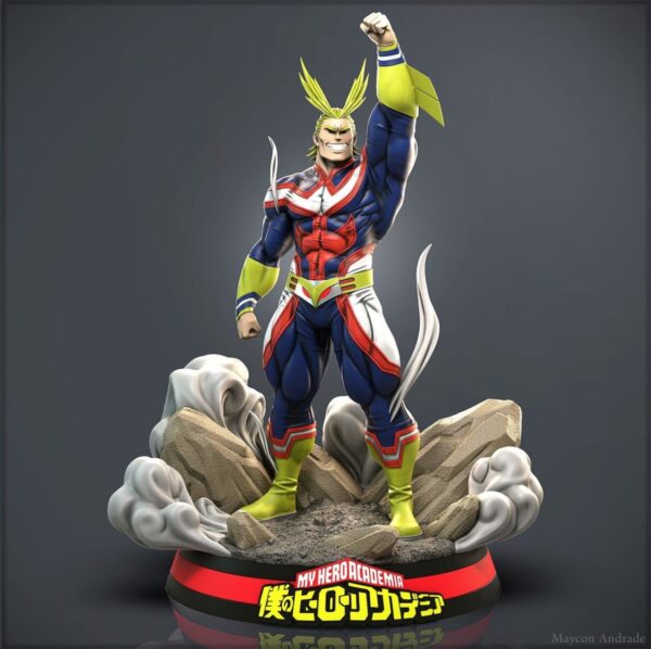 Allmigth My Hero Academy Archivo Stl Para Impresion 3D