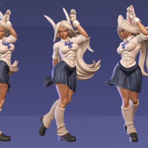 Mirko Boku No Hero Academia Archivo Stl Para Impresion 3D