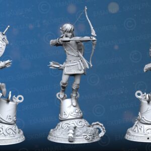 Link The Legend Of Zelda Archivo Stl Para Impresion 3D