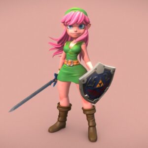 Pinkle The Legend Of Zelda Archivo Stl Para Impresion 3D