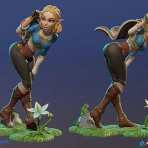 Zelda Archivo Stl Para Impresion 3D