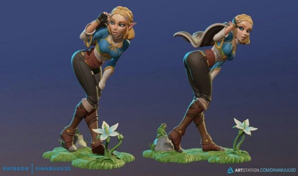 Zelda Archivo Stl Para Impresion 3D