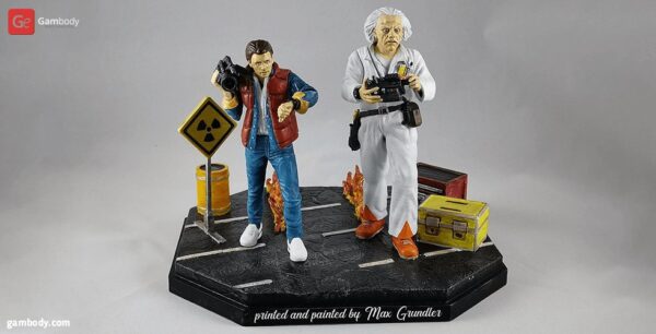Back To The Future Archivo Stl Para Impresion 3D
