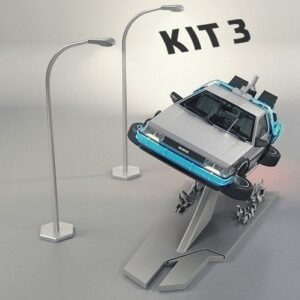 Delorean Archivo Stl Para Impresion 3D