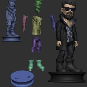 Billy Butcher The Boys Archivo Stl Para Impresion 3D