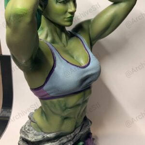 She Hulk Busto Archivo Stl Para Impresion 3D