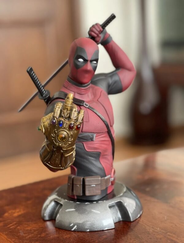 Deadpool Busto 10 Archivo Stl Para Impresion 3D