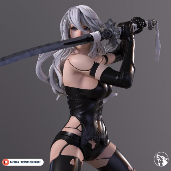 A2 Nier Automata Archivo Stl Para Impresion 3D