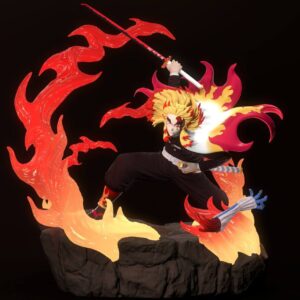 Rengoku Kimetsu No Yaiba Archivo Stl Para Impresion 3D