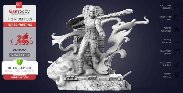 Captain America 03 Archivo Stl Para Impresion 3D