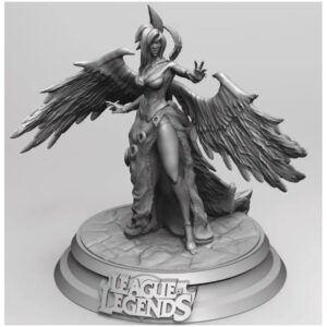 Morgana League Of Legends Archivo Stl Para Impresion 3D