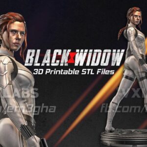 Black Widow Vx Archivo Stl Para Impresion 3D