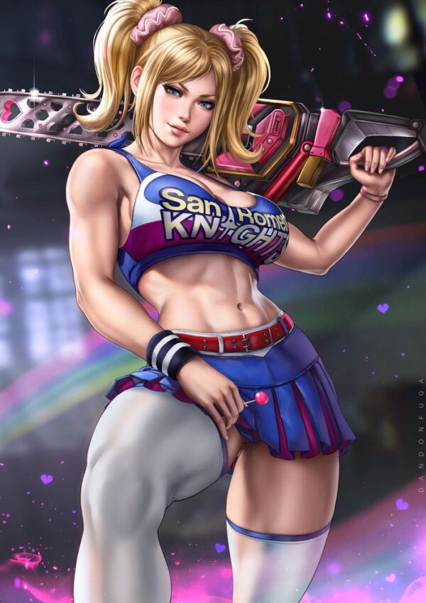 Lollipop Chainsaw Archivo Stl Para Impresion 3D