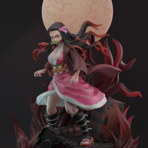 Demon Slayer Nezuko Archivo Stl Para Impresion 3D