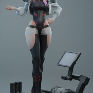 Lucy Edgerunners Archivo Stl Para Impresion 3D