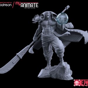 Whitebeard One Piece Archivo Stl Para Impresion 3D