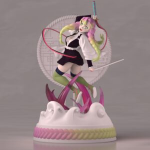 Kimetsu No Yaiba Kanroji Archivo Stl Para Impresion 3D