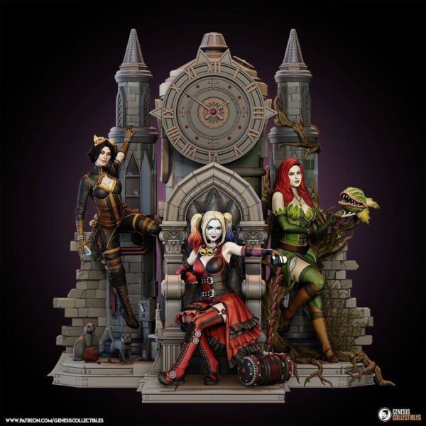 Steampunk Gotham Archivo Stl Para Impresion 3D