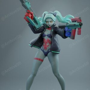 Rebecca Edgerunners Archivo Stl Para Impresion 3D