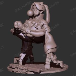 Rebecca Archivo Stl Para Impresion 3D