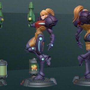 Samus Armor Archivo Stl Para Impresion 3D