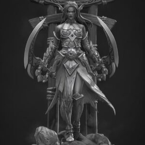Tyrander Whisperwind Archivo Stl Para Impresion 3D